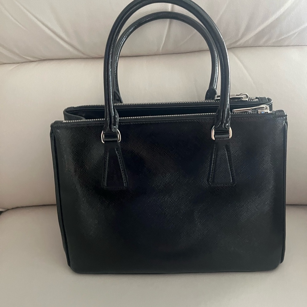 Prada Saffiano Galleria handbag - patent leather - Picture 13 of 15